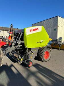 Presse à balles rondes Massey Ferguson Rollant 455 RC d'occasion avec moteur et boîte de vitesses garantie de 2 ans à haute productivité pour les fermes - Product Image 3