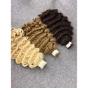 Vente en gros 100% cheveux humains vierges naturels bouclés et droits du Vietnam pour femmes noires - Product Image 2