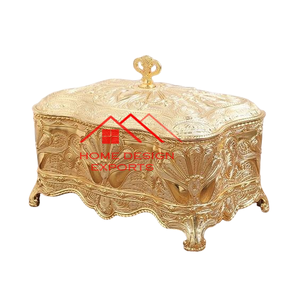 Primum กล่องเครื่องประดับโลหะสำเร็จรูปสีทองสำหรับการรักษาเครื่องประดับที่ปลอดภัยปรับแต่งการออกแบบกล่องแก้ว - Product Image 3