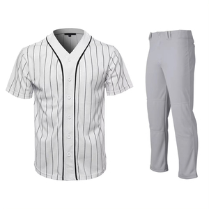 Conception personnalisée du fabricant OEM Polyester Impression par sublimation Maillot de baseball en gros Vêtements de sport bon marché Uniformes dans les grandes tailles - Product Image 3