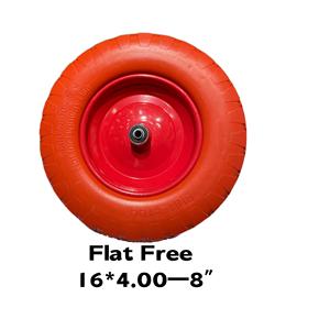 Top Modern 16x4.00-8 Flat Free <b>Caster</b> <b>Wheels</b> New Efficient Material Handling Equipment Parts for Vietnam - Product Image 2