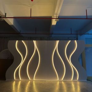 Fondo de Crepúsculo de ensueño elegante noche boda pantalla romántica puesta de sol fiesta decoración lujo evento Fondo pared - Product Image 3