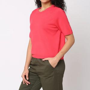 Camisetas de manga corta para mujer, nueva moda, diseño personalizado, camisetas de gran venta para mujer de Bangladesh - Product Image 2