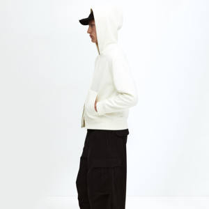 เสื้อฮู้ดซิปผู้ชายสั่งทำพิเศษ ผ้าฝ้าย 100% คุณภาพสูง ผ้าฝ้ายผสมเนื้อหนา สำหรับผู้ชาย ปักลายเชนิลล์ตามสั่ง - Product Image 3