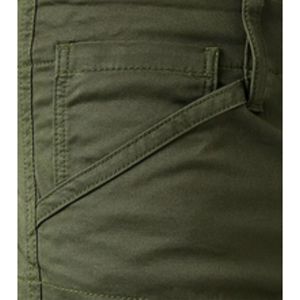 Pantalones Deportivos de Camuflaje Bordados para Hombre, Corte Ajustado, Cintura Elástica, Algodón Grueso, Estilo Cargo, Cintura Alta, Ropa Urbana, Venta al Por Mayor - Product Image 5