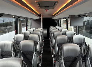 Affordable 2019 2020 2021 Best <b>Sale</b> <b>Used</b> Se-traa S417 Co ach <b>Bus</b> with 56 Leather Seats Rear Camera Left Steering - Product Image 3