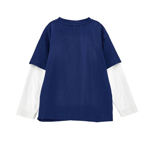 ผู้จัดจำหน่ายเสื้อยืดสองชั้นสำหรับผู้ชายที่สง่างามเสื้อผ้าแฟชั่นใส่สบายสามารถปรับแต่งได้และราคาถูก - Product Image 2