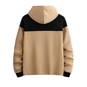 เสื้อฮู้ดดี้ผู้ชายทรงโอเวอร์ไซส์ผ้าเจอร์ซีย์คอตตอน 100% คุณภาพสูง แบบเรียบง่าย สวมใส่สบาย สามารถปรับแต่งได้ ในราคาขายส่งที่เหมาะสม - Product Image 3