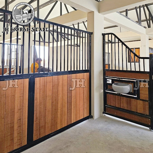 Hot <strong>sale</strong> in Belgium Australia Bamboo <strong>Horse</strong> Planks <strong>Horse</strong> Stable Stall Fence Panel with Wood Board - Product Image 6