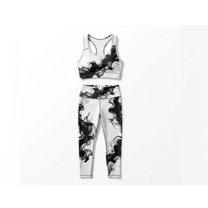 Ensembles de yoga pour femmes, respirants, légers, solides, taille XXL, avec logo personnalisé, pour la gym, vente en gros - Product Image 1