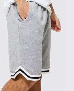 Pantalones cortos de baloncesto de malla de poliéster con logotipo impreso personalizado con patrón de Cachemira pantalones cortos deportivos de lona de retazos - Product Image 2