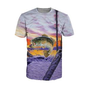 100% poliéster UPF 50 secado rápido personalizado nuevo diseño jersey de pesca para hombre Camisas de pesca de manga corta - Product Image 1