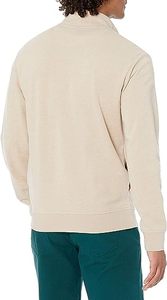 Veste polaire d'hiver personnalisée 1/4 zip, coupe ample, pull pour homme, écologique, coupe-vent - Product Image 5