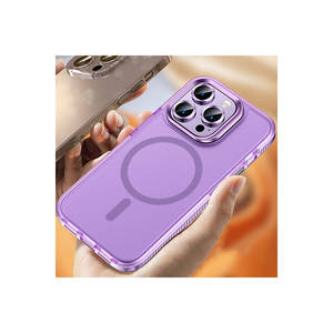 ATA Klaptika pour Airbag Antichoc pour Coque MagSafe pour iPhone 15 Pro 7 Plus Charge sans fil Coque en silicone Protection de l'objectif - Product Image 4