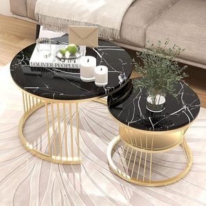 Table basse en métal aspect élégant construction durable idéale pour les intérieurs d'hôtels, de maisons et de cafés - Product Image 3