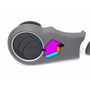 REJILLAS DE VENTILACIÓN DEL TABLERO HYUNDAI i10 1ª Serie 84760-0X000 (07>11) - Product Image 2
