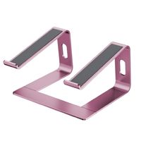 Global Orbit GO-Z1 Aluminium Laptopstandaard 10-17 Inch Aluminium + Siliconen Notebook Computerbeugel PC Houder Opvouwbaar Draagbaar 5mm
