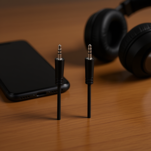 Cable de Audio y Video con Conector Jack 3.5 Negro de 3 Metros con Número de Pieza 00205115 - Product Image 3