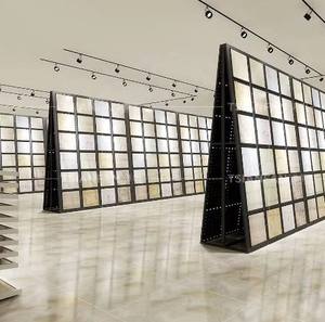 Vente en gros de carreaux de présentation de construction robustes à forte demande Étagère à hauteur réglable Design compact Étagère antique autoportante - Product Image 2