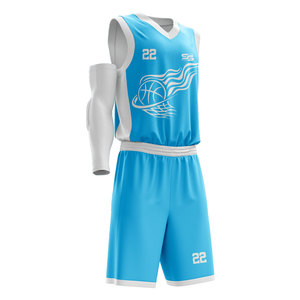 Derniers maillots de basket-ball personnalisés, uniformes de basket-ball haut de gamme par sublimation vierge, vêtements de sport en gros, uniforme de basket-ball - Product Image 4