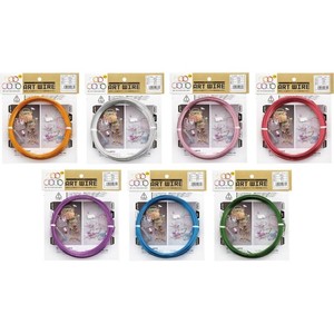 Alambre de bonsái para manualidades, alambre de aluminio fácil de usar para artistas, principiantes, HANAKATSU - Product Image 5