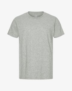 Heather Grey Color Smart Men manga corta 100% algodón ecológico personalizar cuello redondo Camiseta Bangladesh buena calidad al por mayor - Product Image 1