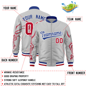 Wholesale Custom Embroidery Varsity Bomber <b>Jackets</b> <b>for</b> <b>Men</b> Winter Plus Size <b>Baseball</b> Team Lettermen Coats with Stand Collar - Product Image 2