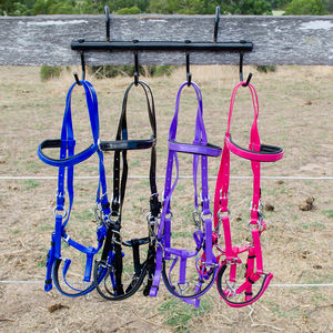Bride en PVC réglable, plusieurs tailles disponibles, licol pour chevaux de course, disponible en gros - Product Image 4