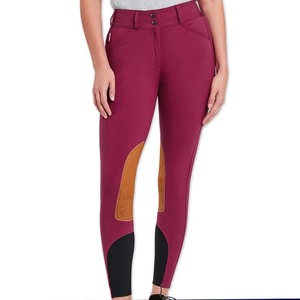 Nuevo estilo de alta calidad, pantalones de montar a caballo más vendidos, pantalones de cintura alta con empuñaduras de asiento completo, mallas de montar para mujer, Jodhpur & Breeches - Product Image 3