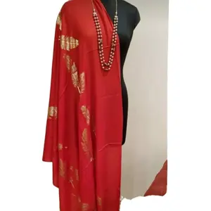 Wholesale High Quality Solid Color Retro Wool Crinkle <b>Scarf</b> Hijabs for <b>Women</b> Muslim Striped Breathable Shawl <b>Scarf</b> 2021 - Product Image 1