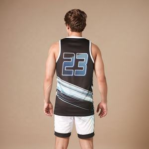 Uniformes de Baloncesto Personalizados Unisex con Nombre y Número de Equipo, Pantalones Cortos Transpirables 100% Poliéster con Logotipo Impreso, Conjuntos de Tallas Grandes al por Mayor - Product Image 5