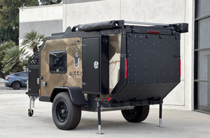 Nouvelle caravane compacte tout-terrain Trail Dog 2024, fabrication industrielle OEM, garantie 3 ans, camping en plein air, origine américaine - Product Image 2