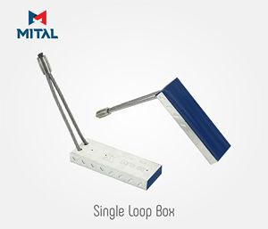 Boîte de connexion à boucle unique pour murs et dalles préfabriqués Capacité de charge lourde et haute durabilité - Product Image 4