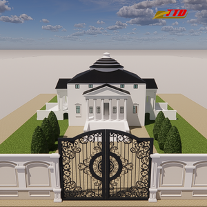 Diseños de puertas de casa de lujo para paredes compuestas, estructuras fuertes con detalles de hierro artísticos hechos en Vietnam desde Vietnam - Product Image 3