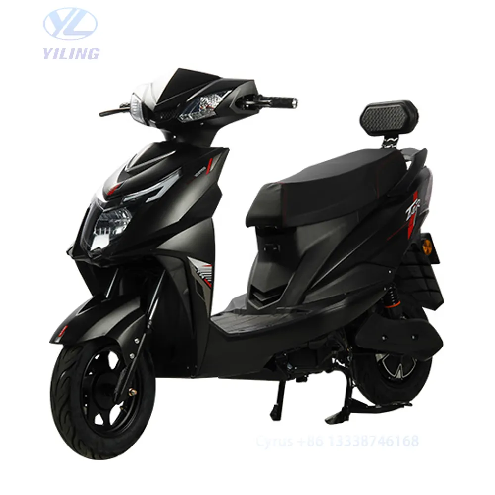 Electric moped CKD price Indian Market Electric Scooter 1000W 1500W Moto Electrica