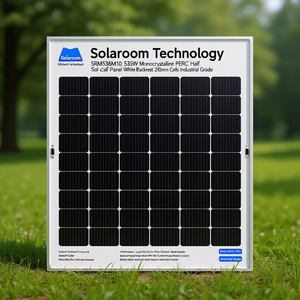 แผงโซลาร์เซลล์ Solaroom Technology รุ่น SRM535M10 กำลังไฟ 535 วัตต์ แบบโมโนคริสตัลไลน์ PERC ฮาล์ฟเซลล์ แผ่นหลังสีขาว เซลล์ขนาด 210 มม. เกรดอุตสาหกรรม - Product Image 3