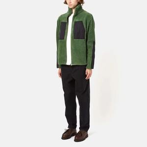 แจ็กเก็ตขนแกะเชอร์ปาสำหรับผู้ชายเสื้อแจ็คเก็ตลำลองทรงหลวมปกตั้งสำหรับสตรีทแวร์ฤดูหนาวออกแบบได้ตามต้องการ - Product Image 3