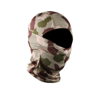 Masque demi-visage camouflage imprimé crâne, cagoule respirante et imperméable à impression numérique unisexe pour adultes, idéale pour la plage, le cyclisme et la pêche - Product Image 4