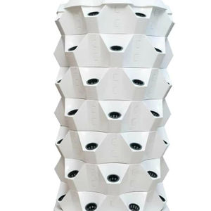 Torre de cultivo aeropónico Vertical de alto rendimiento Aadya, Material ABS, equipo hidropónico comercial para el hogar multicapa, solución sin suelo - Product Image 1