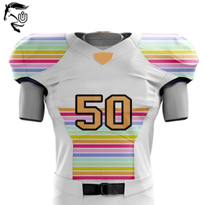 High Quality Tackle Twill Unisex Youth American <b>Football</b> Uniform Custom Short Sleeves Team Wear Breathable Plus Size Options - Product Image 3