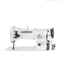 Machine à coudre industrielle Cons-ew 206RB-5 à aiguille simple pour tapisserie, avec pied marcheur composé - Product Image 1