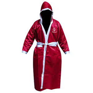 2025 mejor venta Kickboxing Fight Boxing Robe con capucha personalizar tamaño manga larga artes marciales ropa de boxeo - Product Image 4