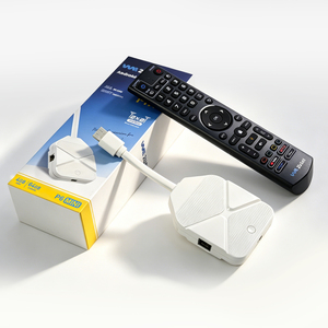We2USat P6 Mini Smart TV <b>Stick</b> Android 14 4GB 64GB Amlogic S905Y4 WiFi6 BT5.0 6K Mini <b>PC</b> <b>Stick</b> BT Voice Backlit Remote Vseebox - Product Image 1