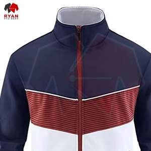 Survêtement personnalisé pour homme, tissu à séchage rapide, couleurs unies, services ODM et OEM disponibles, respirant - Product Image 6