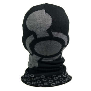 LOGO MOQ BAJO LOGOTIPO personalizado Rayas reflectantes Impresión total Pasamontañas térmico impermeable de 1 Agujero para ciclismo de esquí - Product Image 5