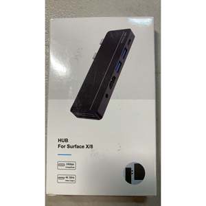 Aluminium Surface Pro 9 Accessoires 4K pour HDMI Hub 100W USB C Thunderbolt 4 (Display + 40Gbps + PD) USB C Audio 2 * USB Compatible - Product Image 1