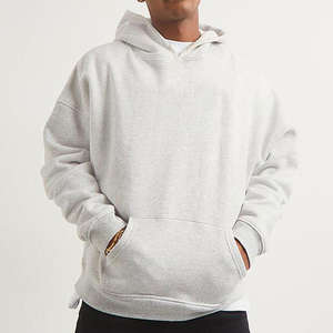 Alta calidad moda Casual logotipo personalizado Sudadera con capucha hombres sudaderas tamaño de gran tamaño 380 Gsm 80 algodón 20 poliéster sudaderas con capucha para la venta - Product Image 1