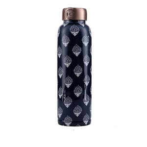 Pure Copper Printed Water <b>Bottle</b> Designer Copper <b>Bottle</b> Vintage Copper Water <b>Bottle</b> - Product Image 1