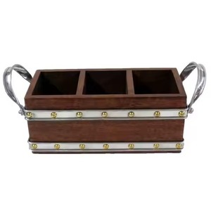 Rangement de couverts en bois naturel de haute qualité pour les restaurants, les hôtels, pour servir la vaisselle - Product Image 6