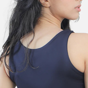 สปอร์ตบราสำหรับผู้หญิงลดแรงกระแทกพร้อมของตกแต่งเสื้อบราเล่นโยคะขนาดพิเศษ-รีไซเคิลด้านหน้าพิมพ์โลโก้ - Product Image 6